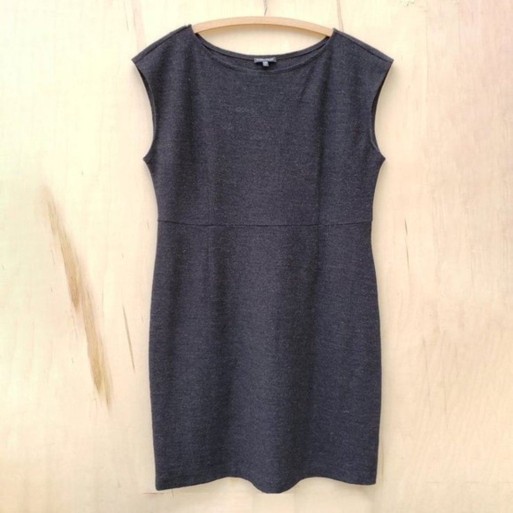 Eileen Fisher Sleeveless Wool Sheath Dress - XL